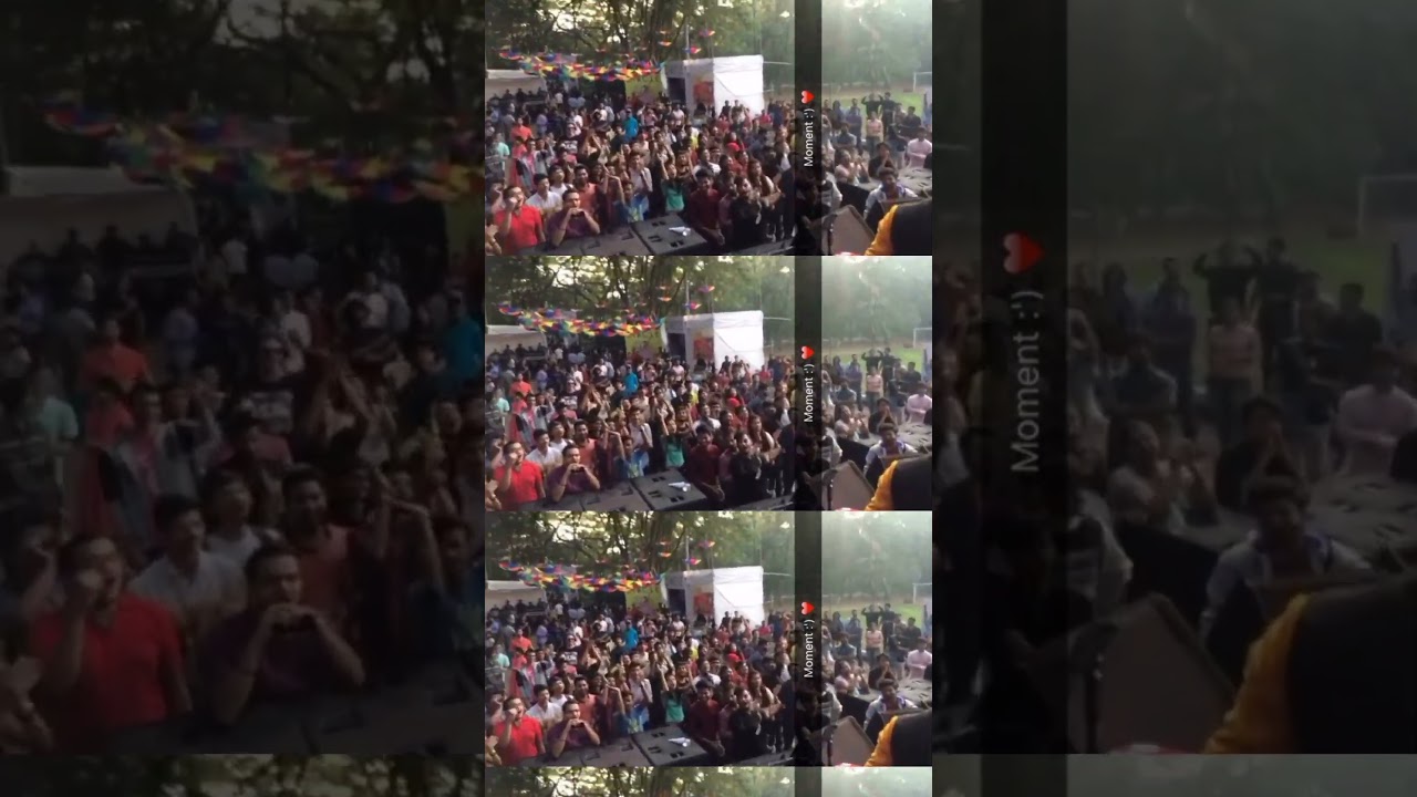 IIT Bombay, Mood Indigo Crowd chants 'Once More' for Sitar Player Rishabh Seen 