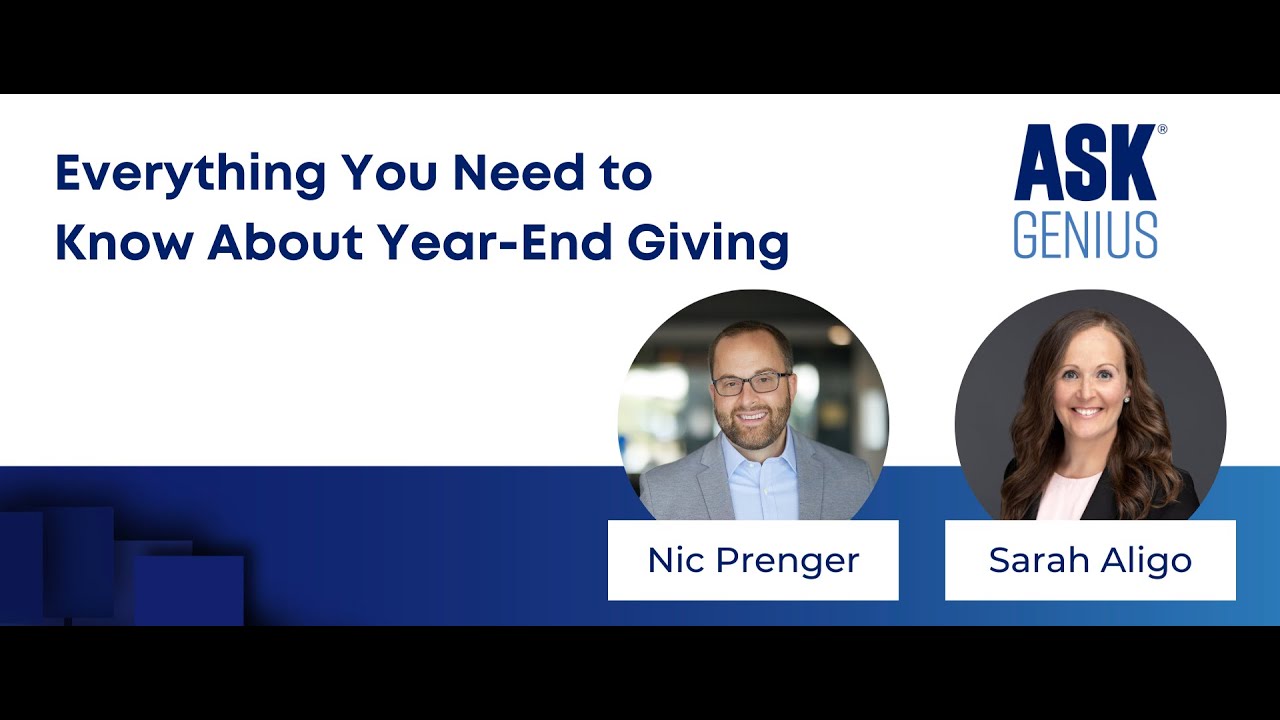 Everything You Need To Know About Year-End Giving