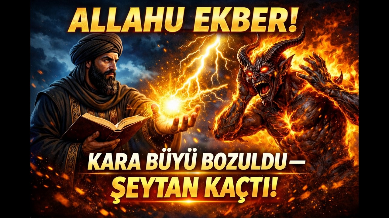 ALLAHU EKBER! En Güçlü Dua Kara Büyüyü Bozdu — Şeytan Kaçtı!