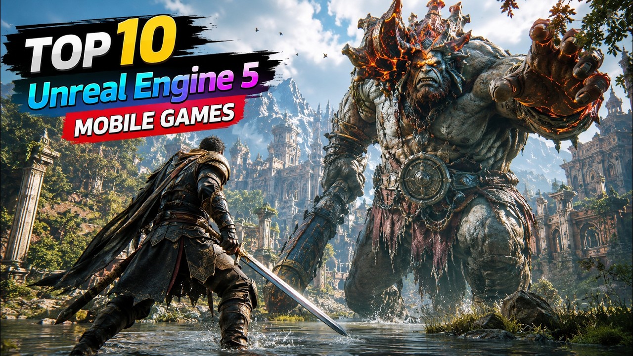 Top 10 Unreal Engine 5 Mobile Games 2026 | INSANE Graphics Android & iOS
