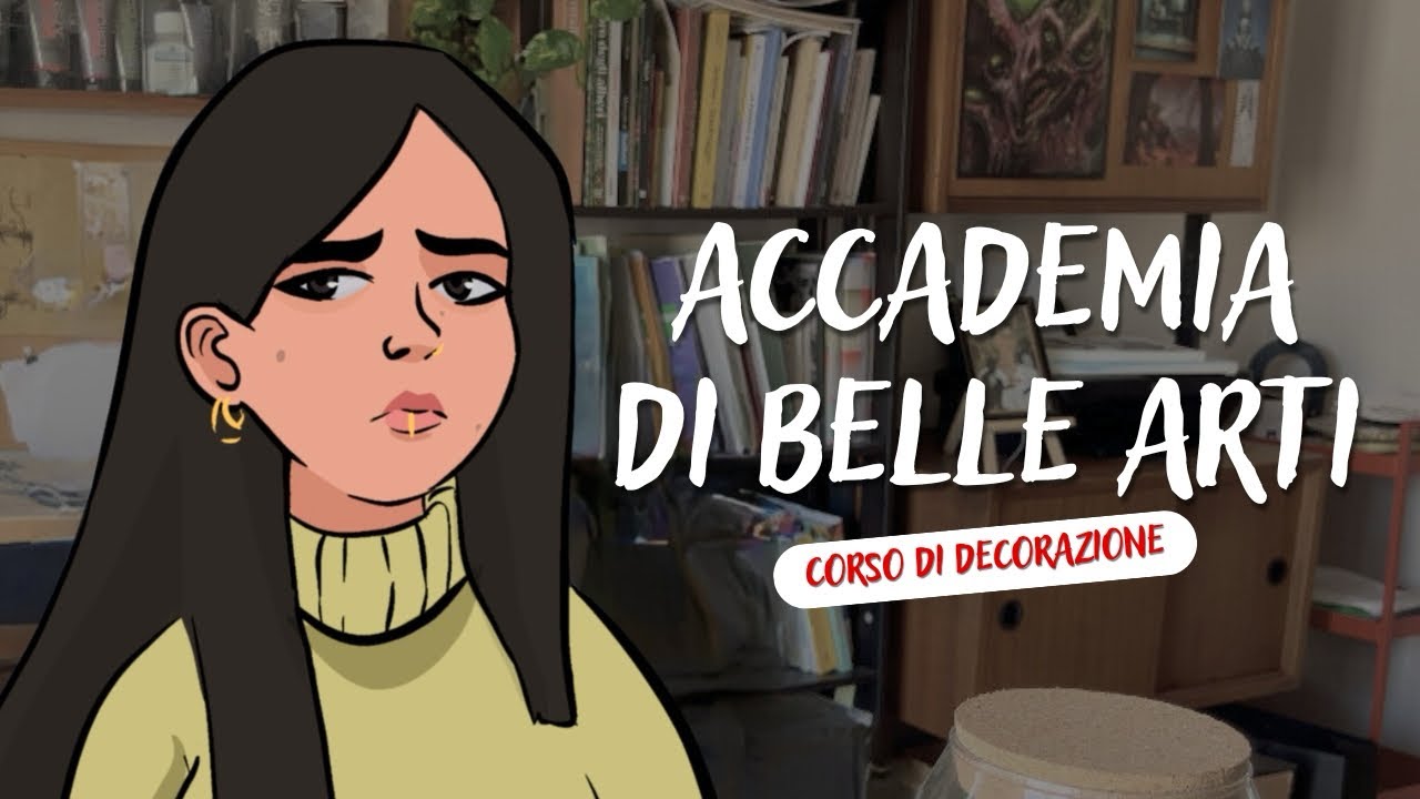 ACCADEMIA DI BELLE ARTI | corso di DECORAZIONE ✨ cosa si studia? Vi mostro i miei esami! PARTE 1
