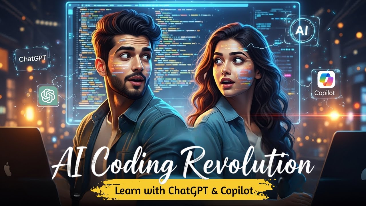 AI Coding Tutorial for Beginners -[Hindi] | Learn Coding with ChatGPT & Copilot -Career Support