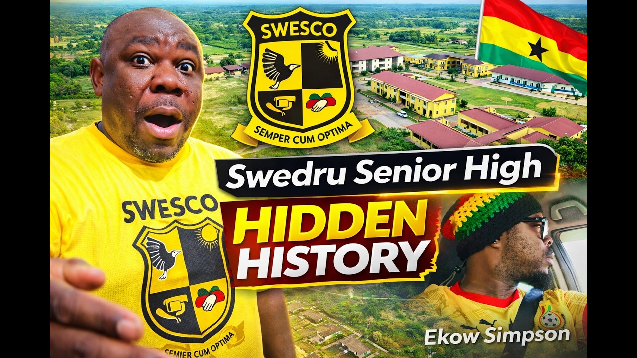 Я посетила среднюю школу Сведру (SWESCO) в Гане. 🇬🇭 #откройтедлясеверногорегиона