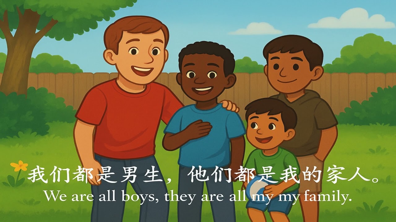 学中文 - - Read aloud：他们是谁? - Who are they?｜Reading in Chinese (中文阅读）｜Hello Chinese 你好,中文