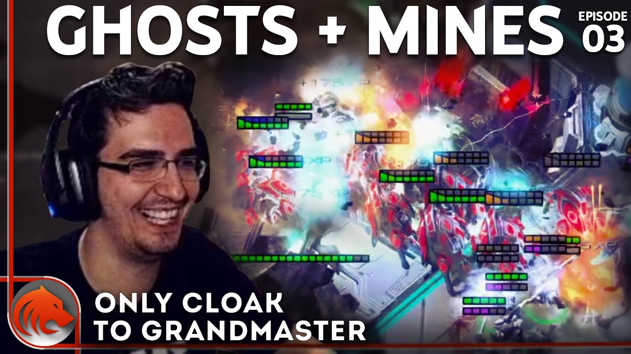 MASS Widow Mine & Banshee TIMING! | Cloak to Grandmaster #3