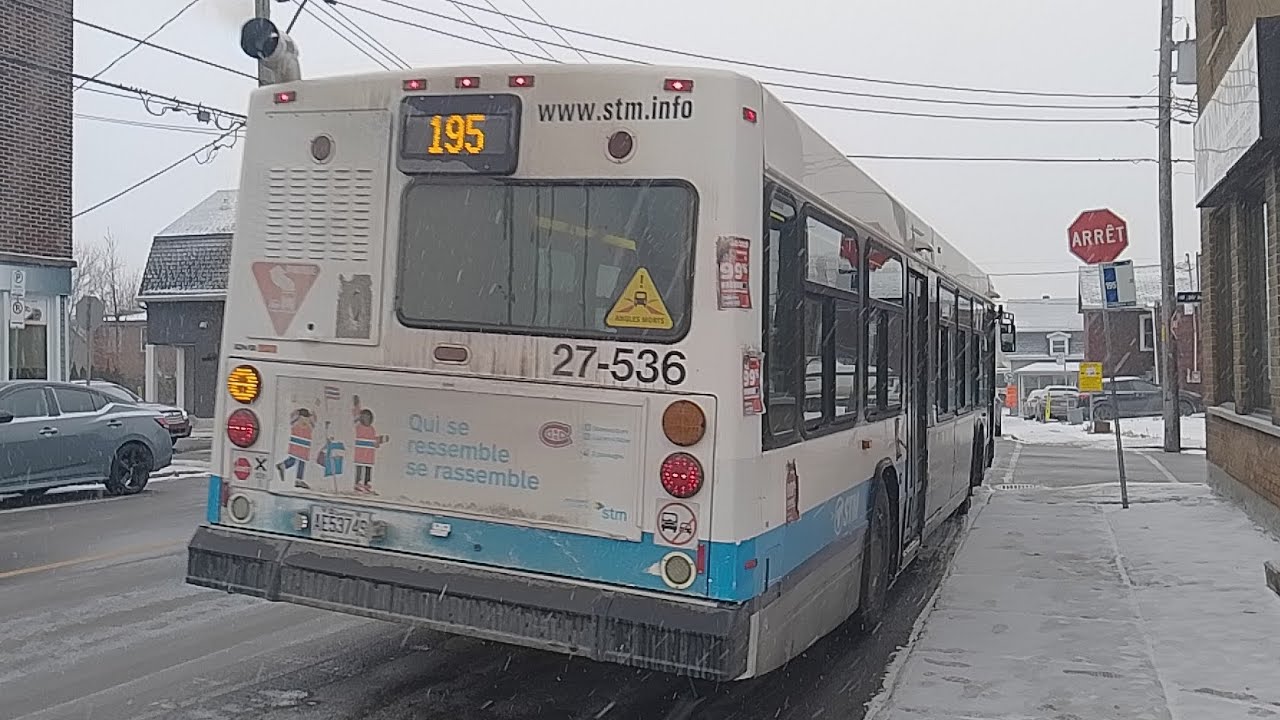 STM bus 2007 Novabus LFS 27-536 (195 East)