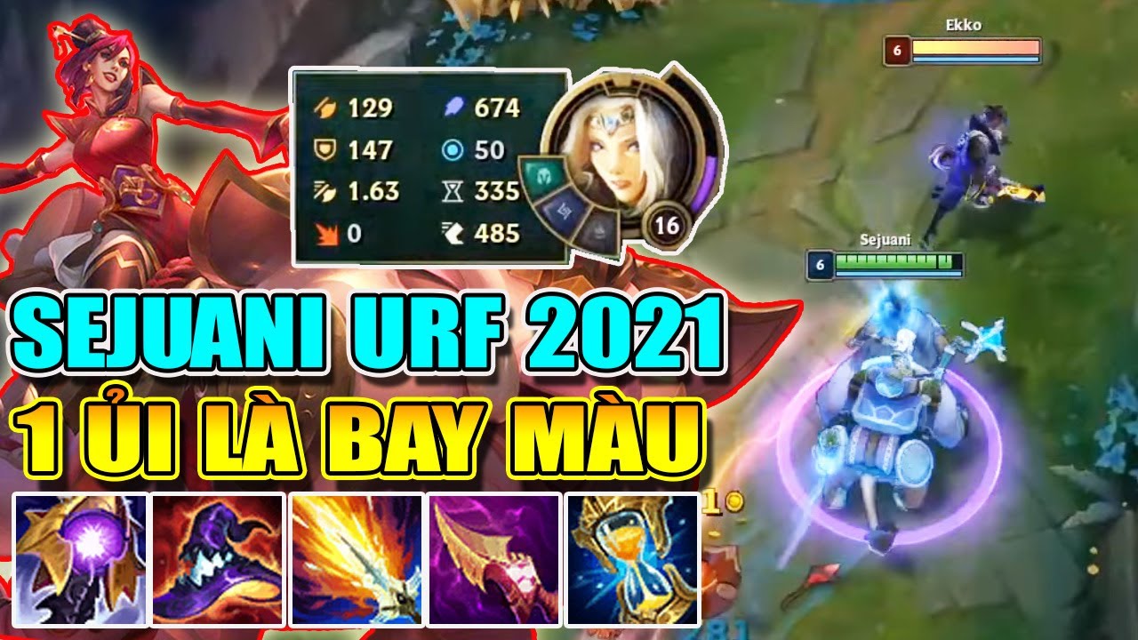 ỦI PHÁT KHÓC VỚI SEJUANI MAX AP TẠI CHẾ ĐỘ URF 2021