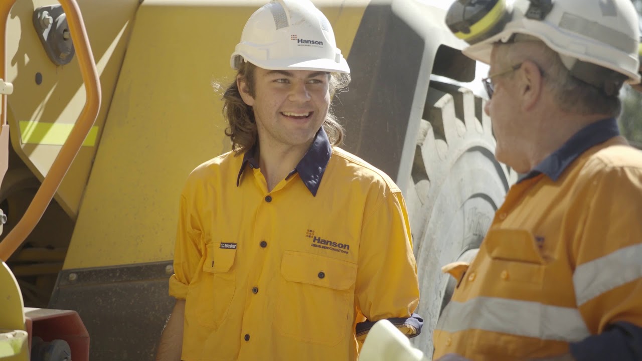 Quarry traineeships and opportunities at Hanson Australia