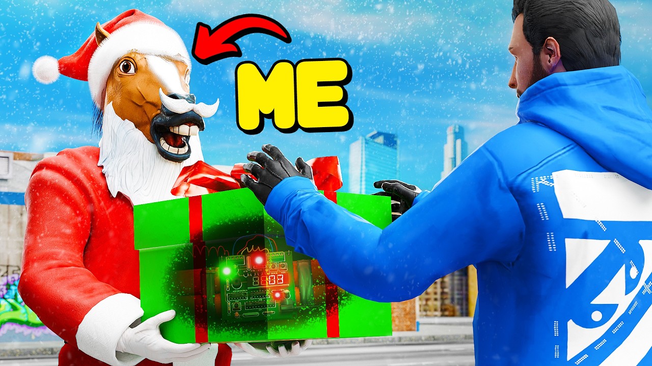 Going On A Killing Spree As Santa In GTA 5 RP