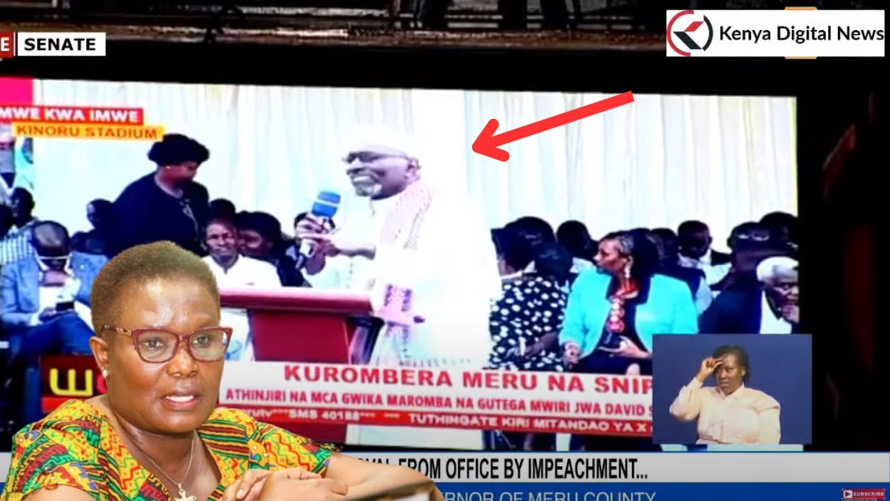 Explosive Visual Evidence Emerges in Kawira's Impeachment during Cross-examination of Key Witness!