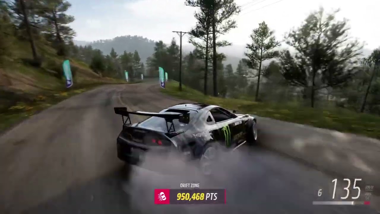 Forza Horizon 5 - Increase score on Volcano drift zone