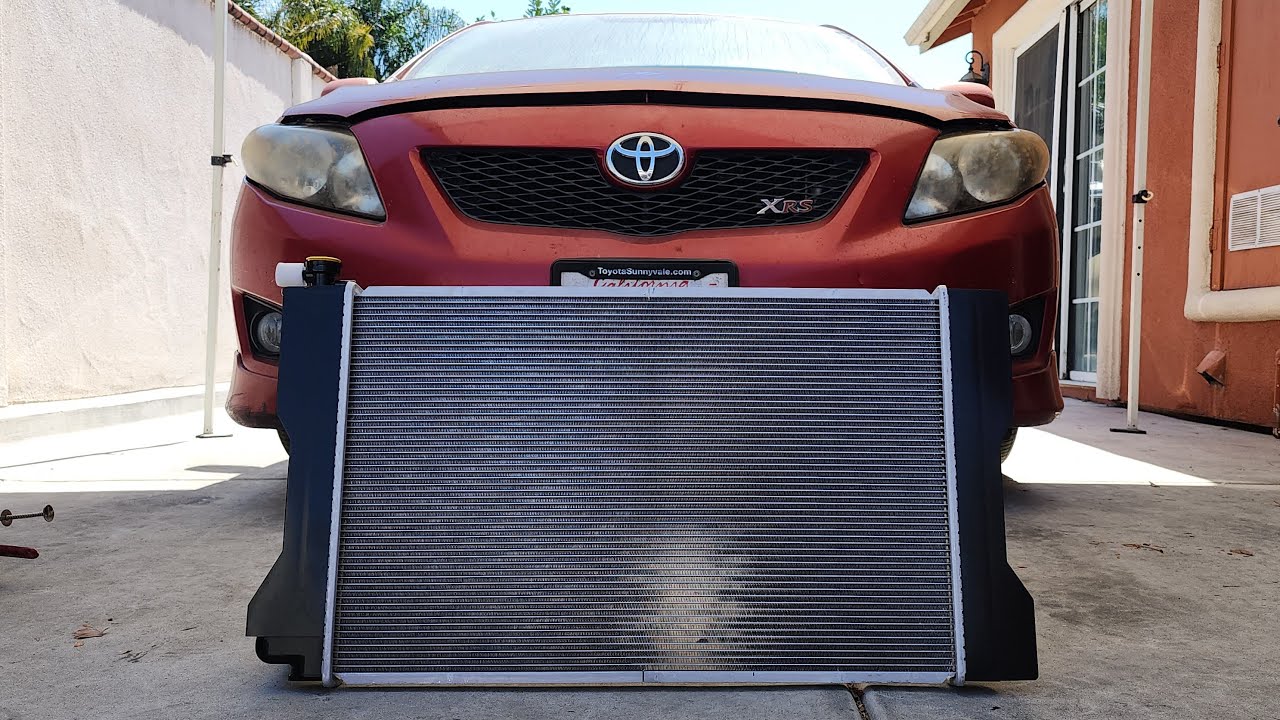 Toyota Corolla XRS - Radiator Replacement