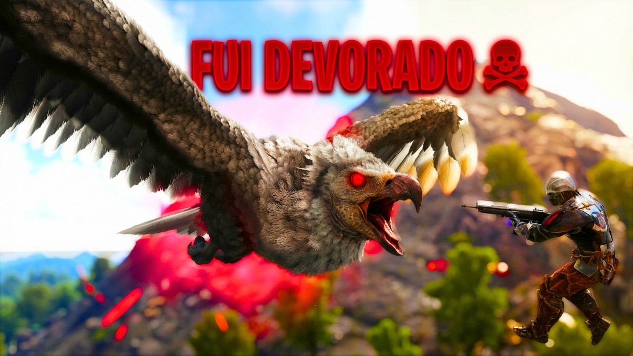 ARRISQUEI TUDO PRA DOMAR ESSA CRIATURA… SERÁ QUE VOU CONSEGUIR? 😱 | ARK PVP