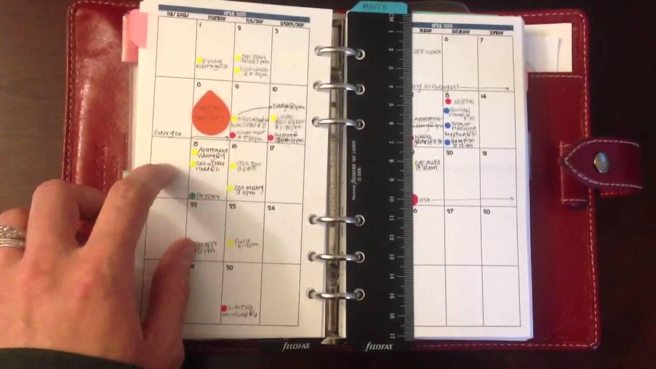 Finally! A Look Inside My Filofax Malden