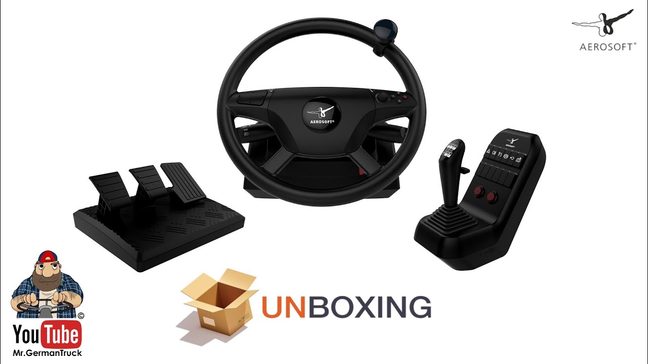 Aerosoft Truck & Bus Wheel System *Unboxing & Test Video*