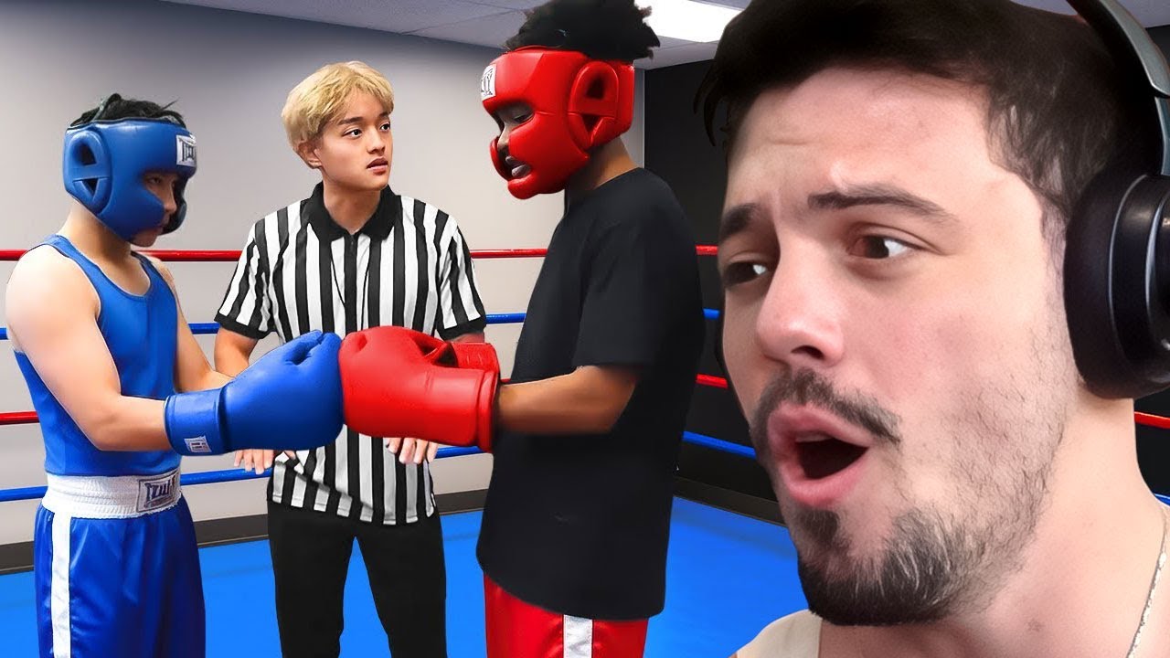 FaZe Adapt отреагировала на NMS Boxing 2!