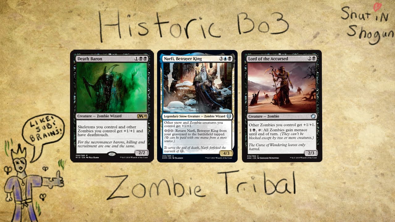 MTG[Historic Bo3] - Dimir Zombie Tribal - Kaldheim Era