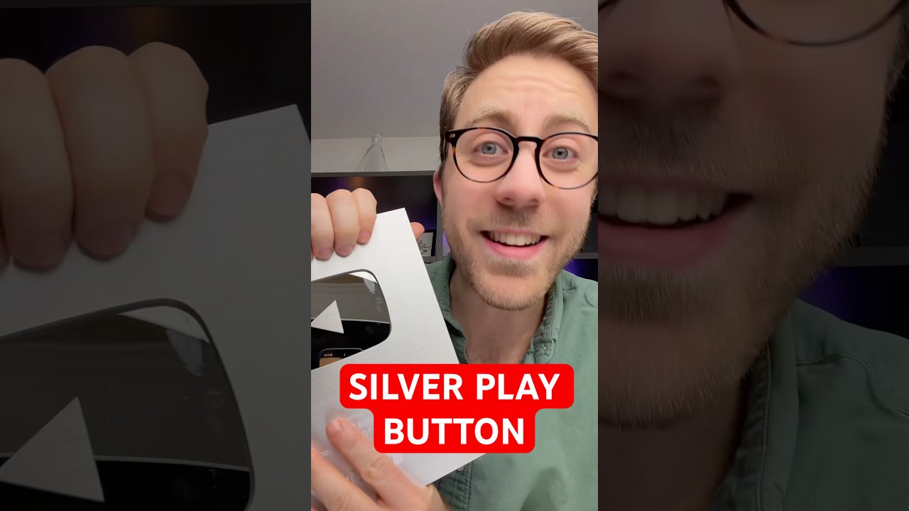I Got My Silver Play Button!