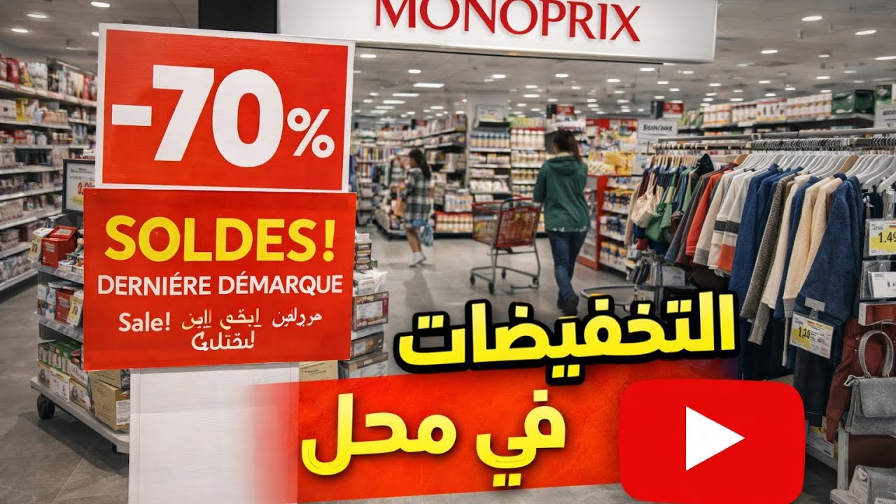 التخفيضات في Monoprix 