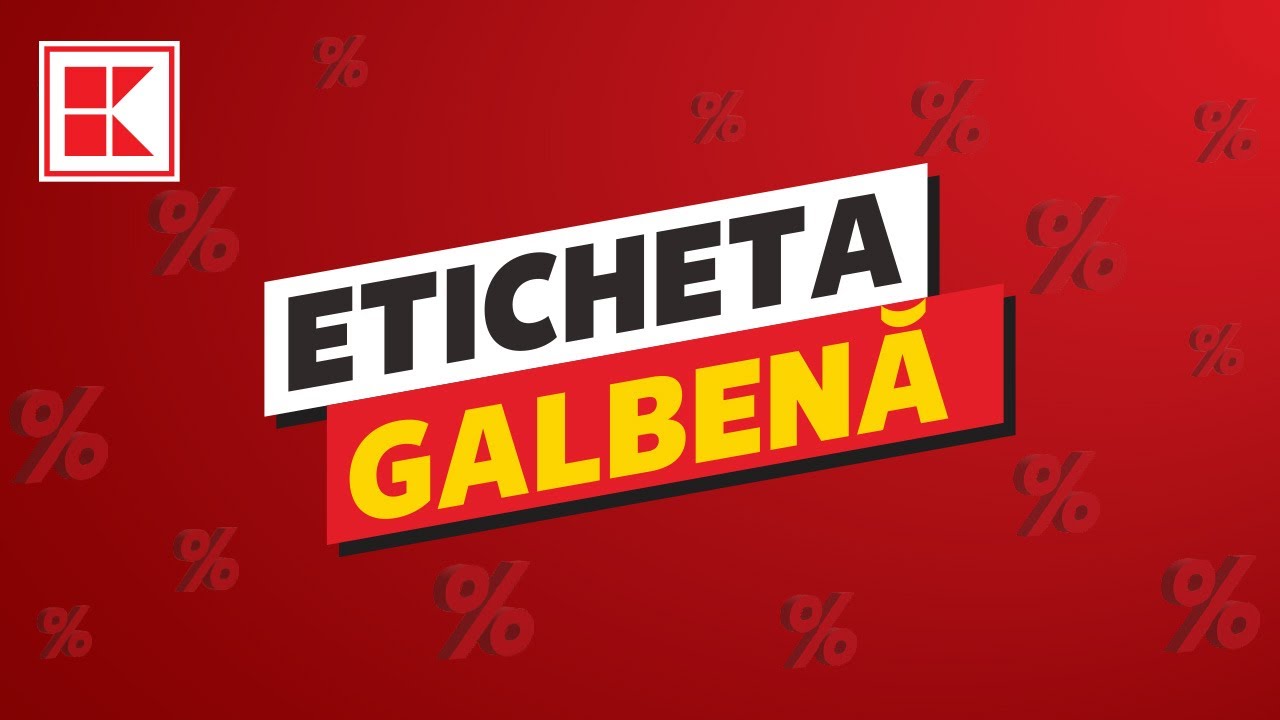 Eticheta Galbenă - Acum și la Legume și Fructe | Kaufland