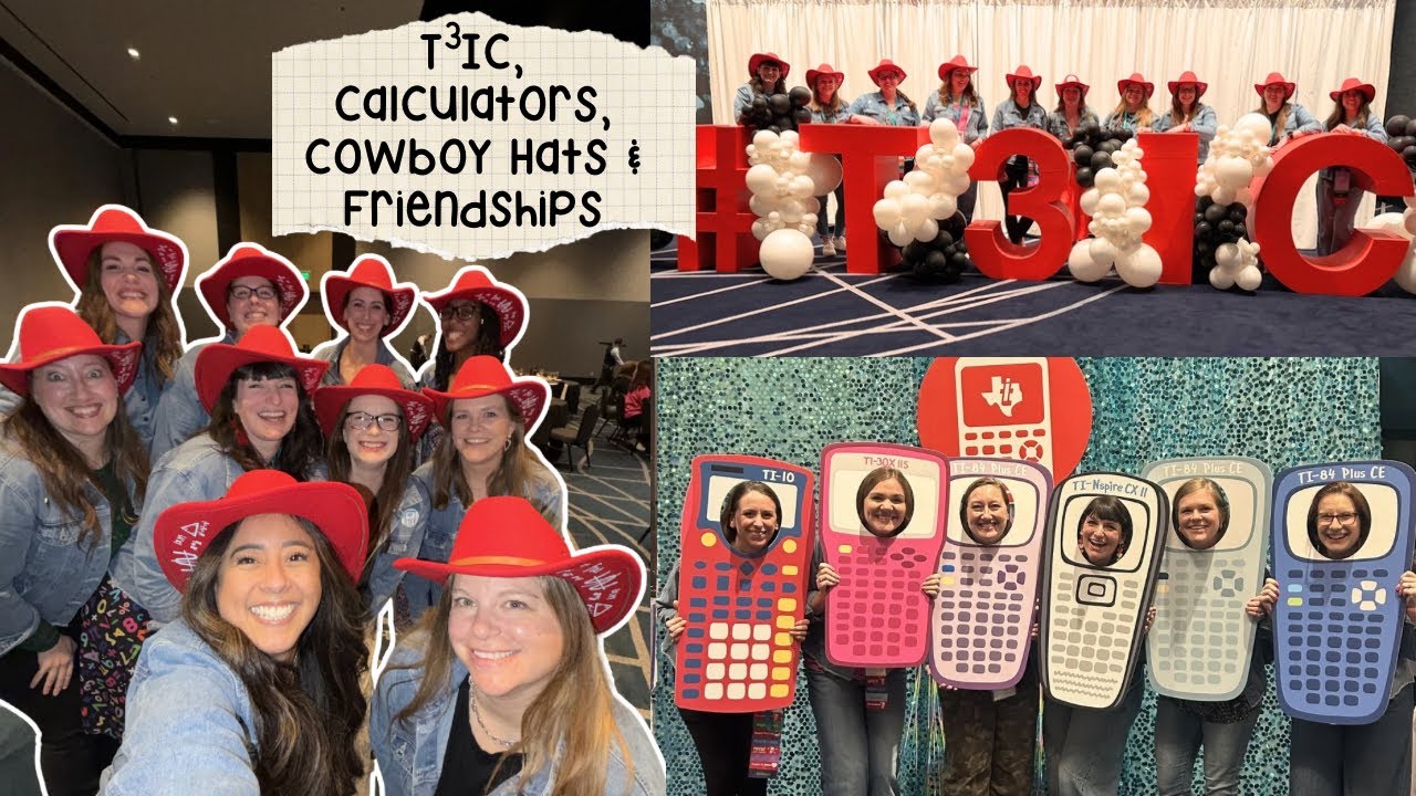 Texas Instruments T3IC Conference 2026 | Math Teacher Conference Vlog (Arlington, TX)