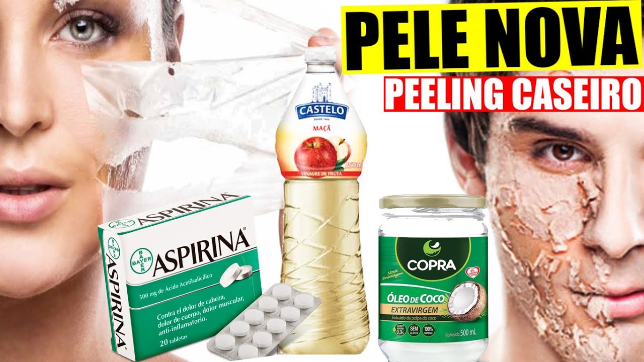 PEELING CASEIRO | TIRA CRAVOS, OLEOSIDADE,  MANCHAS, CLAREIA E HIDRATA A PELE