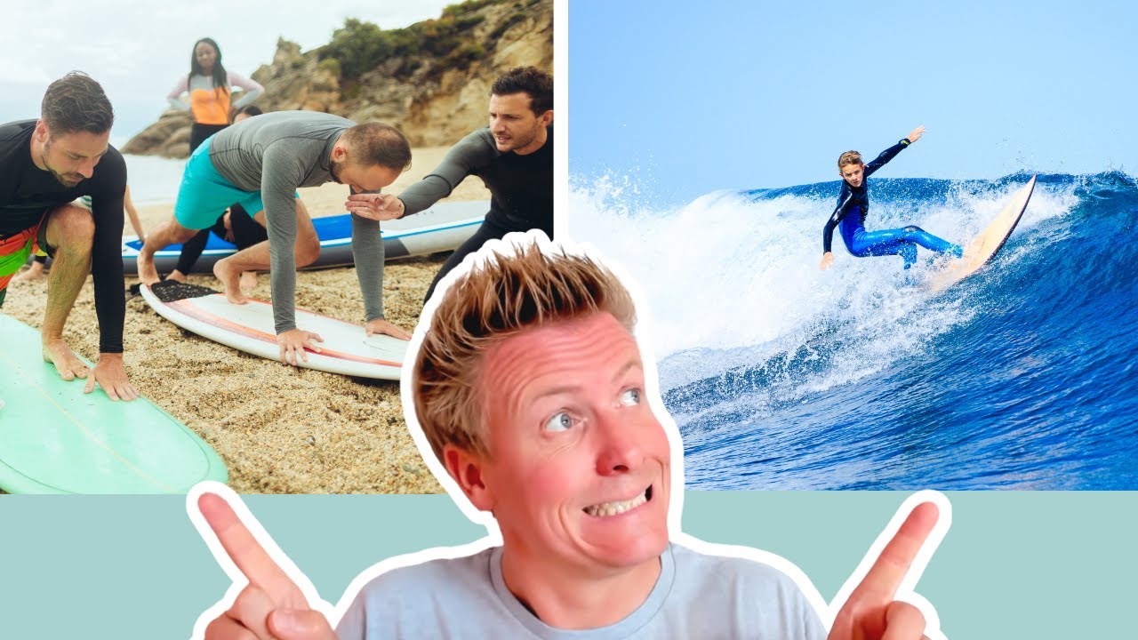 Apprendre &agrave; surfer : de la mousse &agrave; la vague d'or