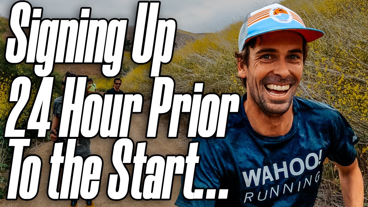 20 Mile Trail Race on a BIG week of training...