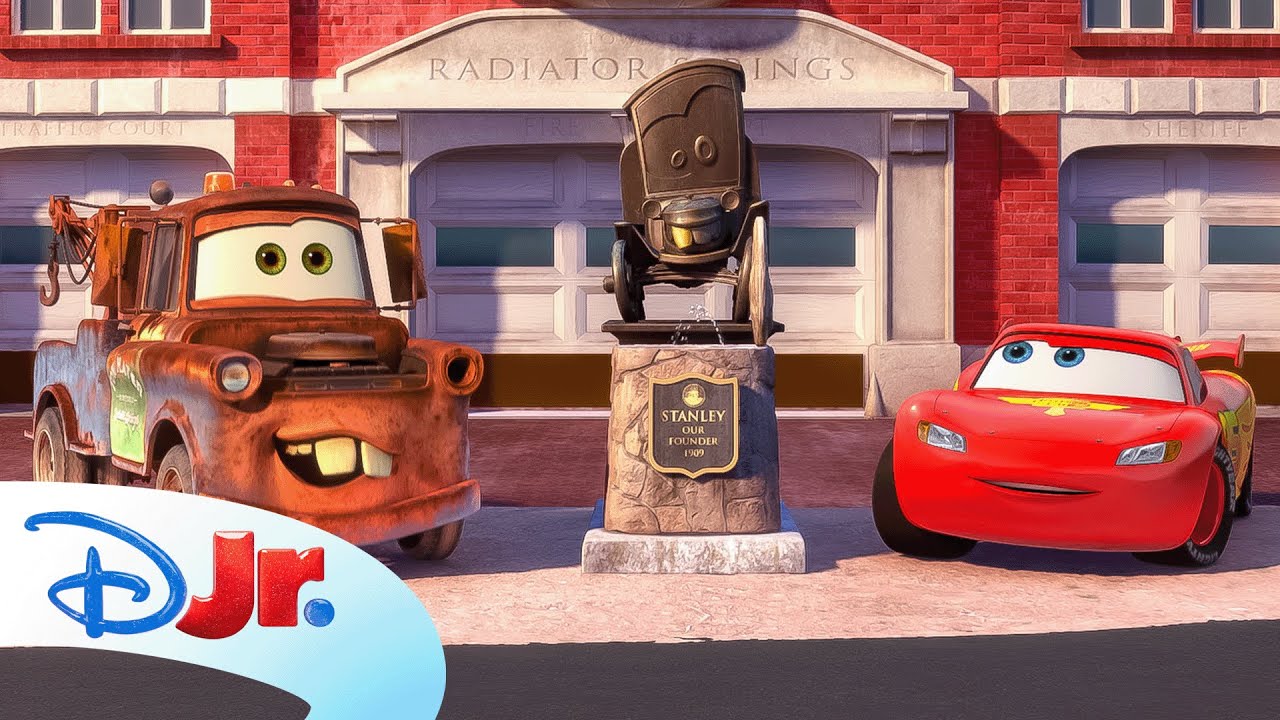 Time Travel Mater ⏱️  | Pixar Cars | Cars Toon - Mater’s Tall Tales | @disneyjr