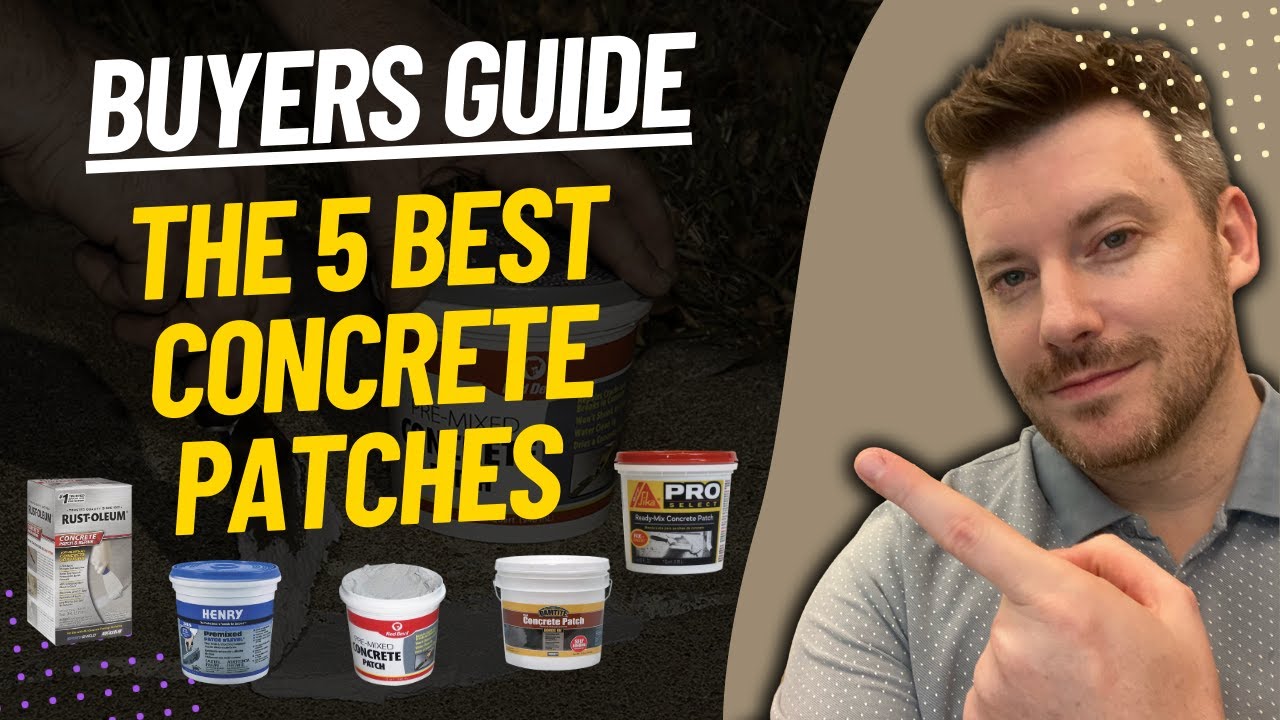 TOP 5 BEST CONCRETE PATCHES: Best Concrete Patching Compounds (2023)