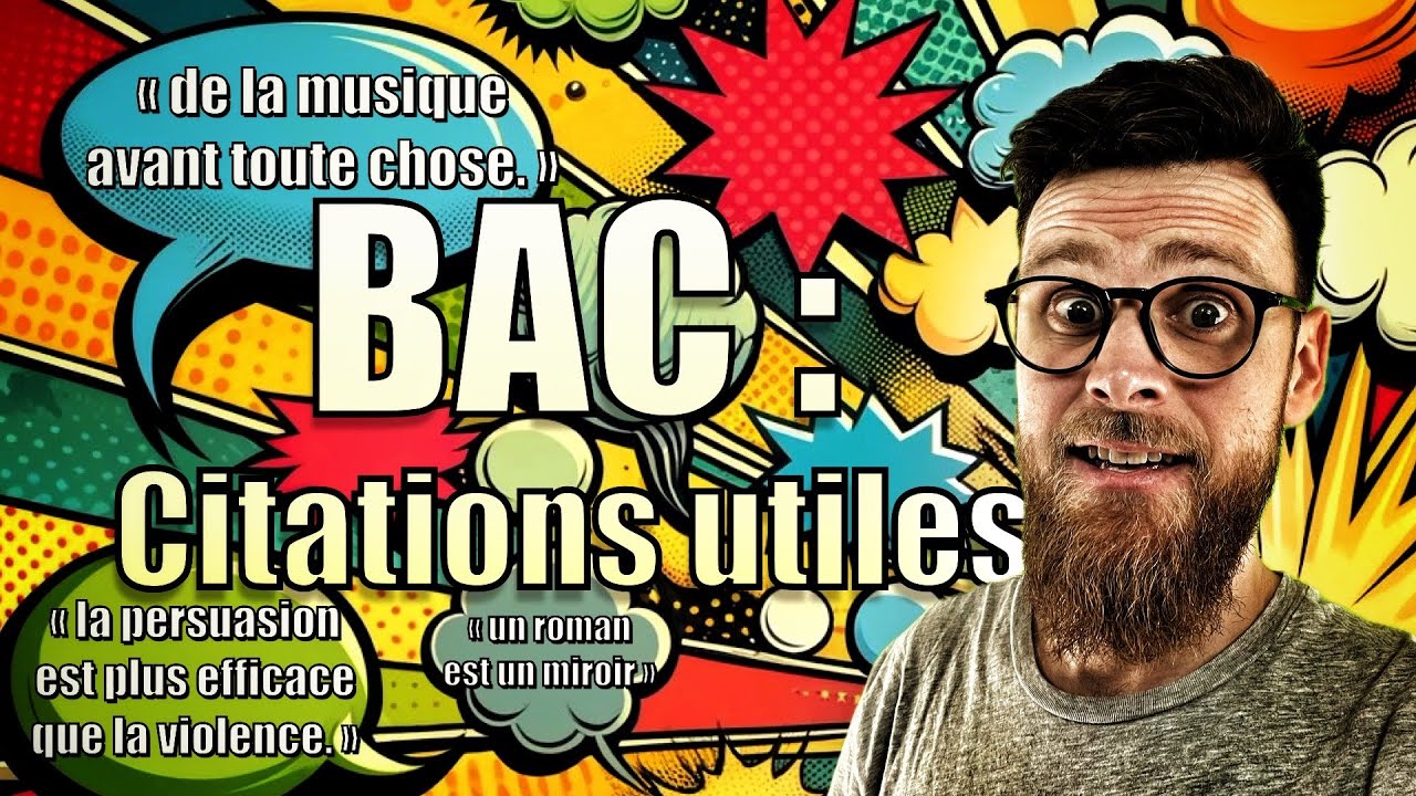 BAC : Citations Littéraires pour Briller pendant les épreuves de Français ! 📚✨