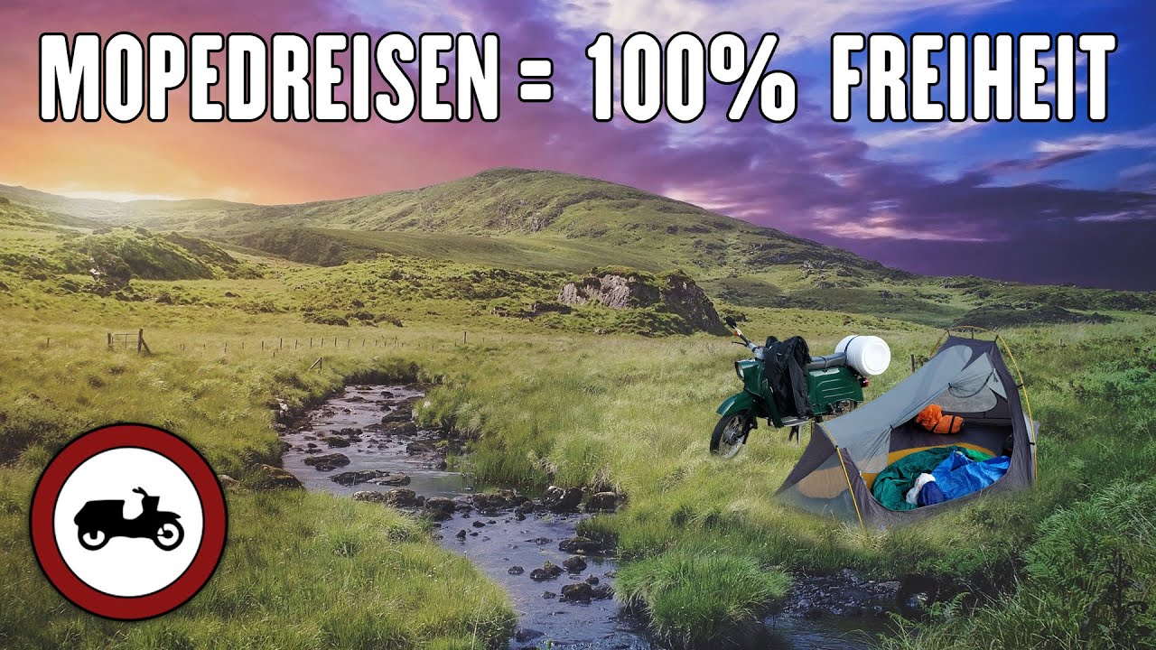 Reisen mit dem Moped - Welche Ausrüstung nehme ich mit? Wie plane ich die Touren?