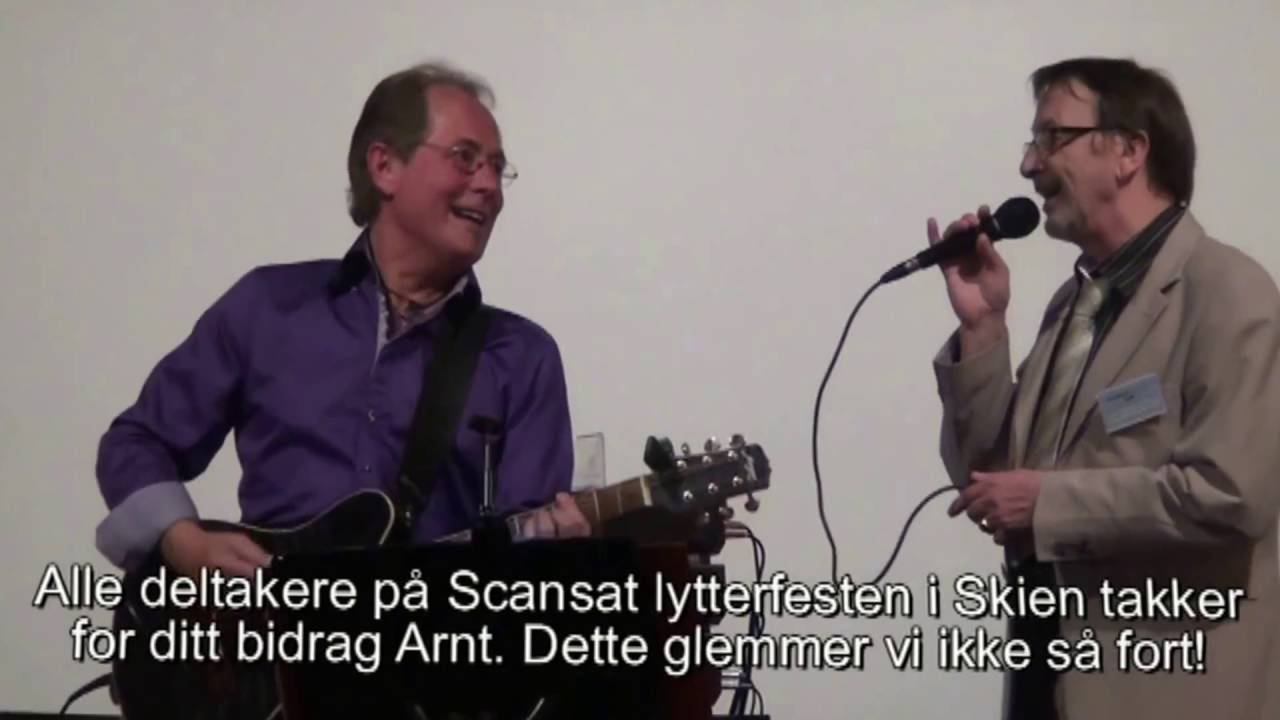 Arnt synger En Slant til trikken hjem Live under lytterfest i skien 2012