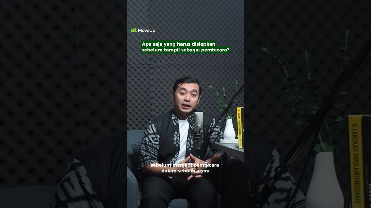 Sebelum tampil sebagai pembicara, kamu wajib: melakukan Mini Reserach dan Latihan 