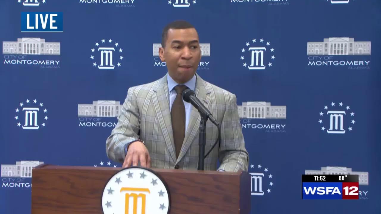 Montgomery mayor holds monthly briefing