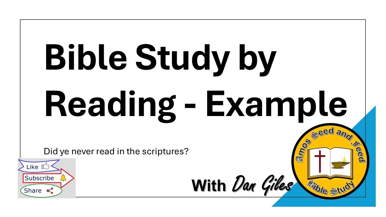 Study by Reading Demonstration