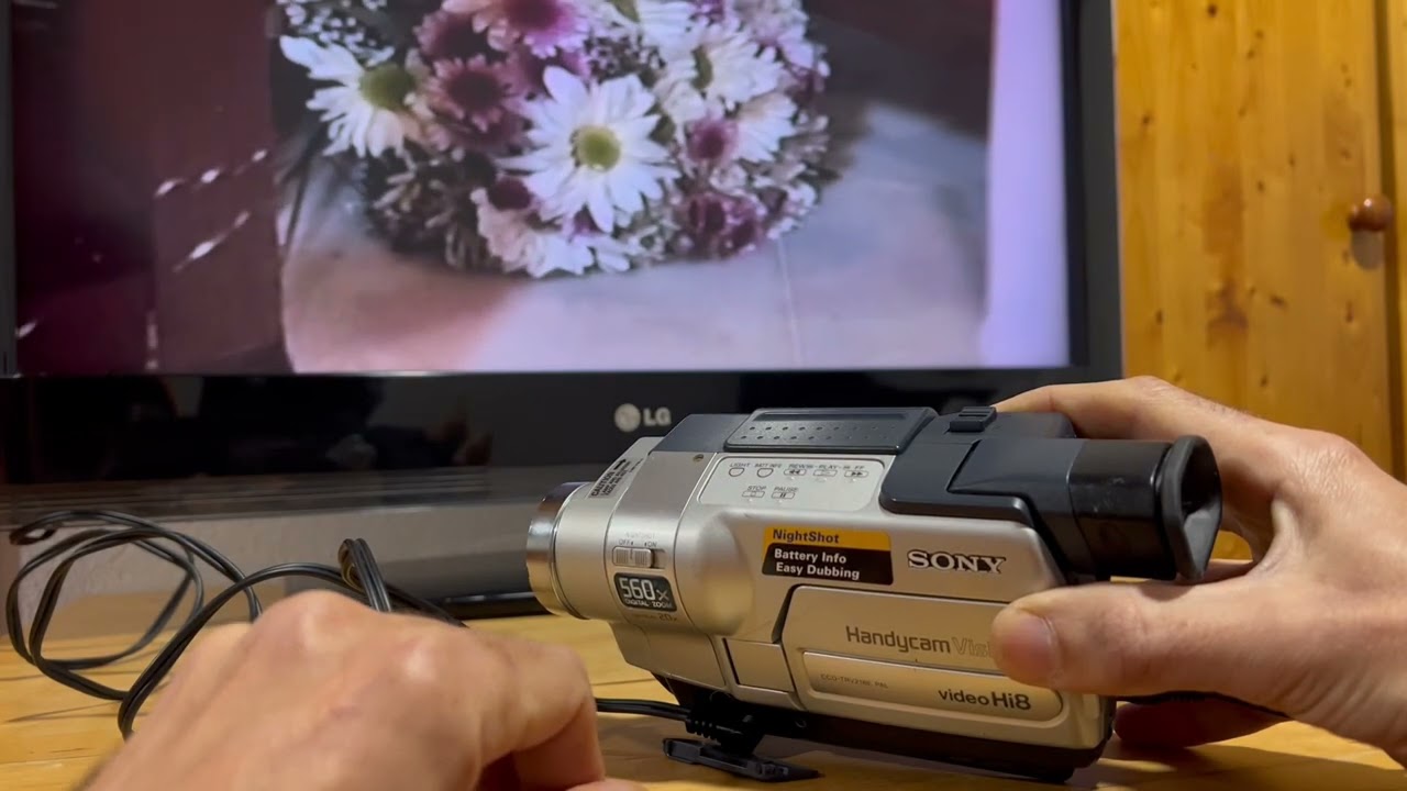 Funcionamiento Sony vídeo Hi8