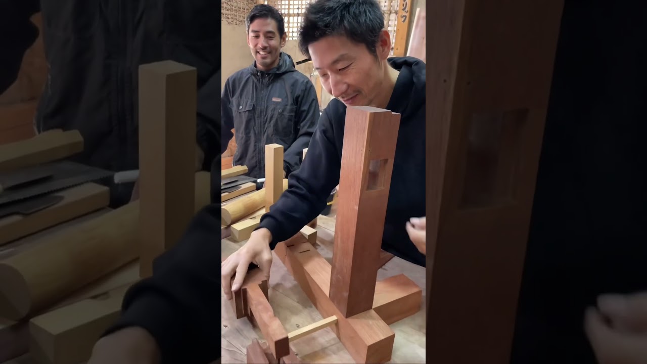Traditional Japanese woodworking from master craftsmen #japan #woodworking @suikoushya