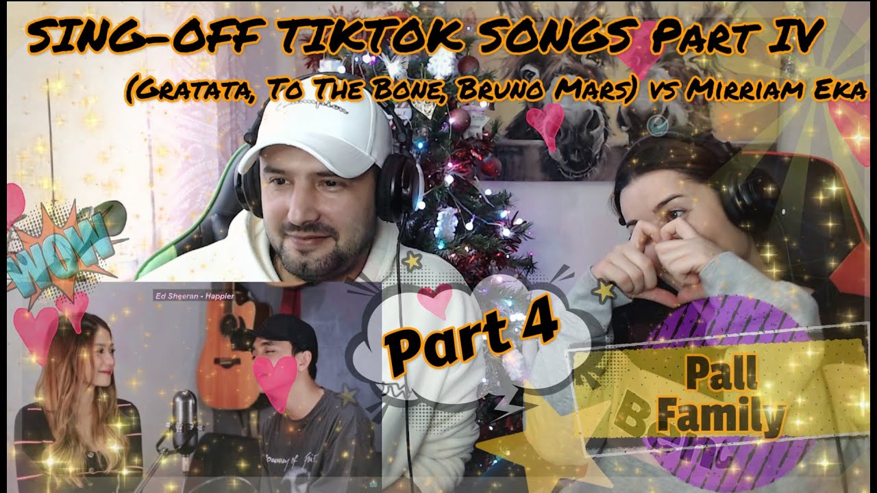🇮🇩 SING-OFF TIKTOK SONGS Part IV  Mirriam Eka 🇮🇩 !!! Pall Family Reaction !!