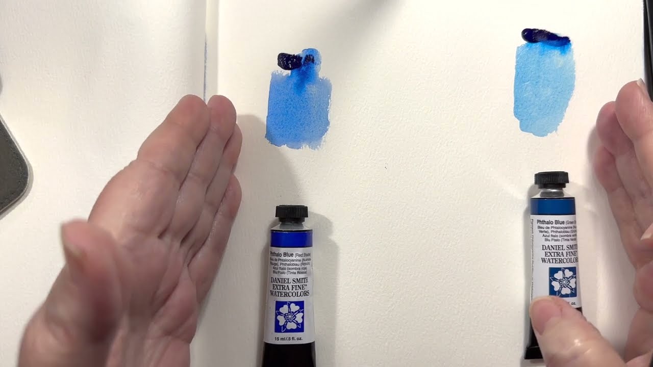 Phthalo Blue Red Shade or Phthalo Blue Green Shade?