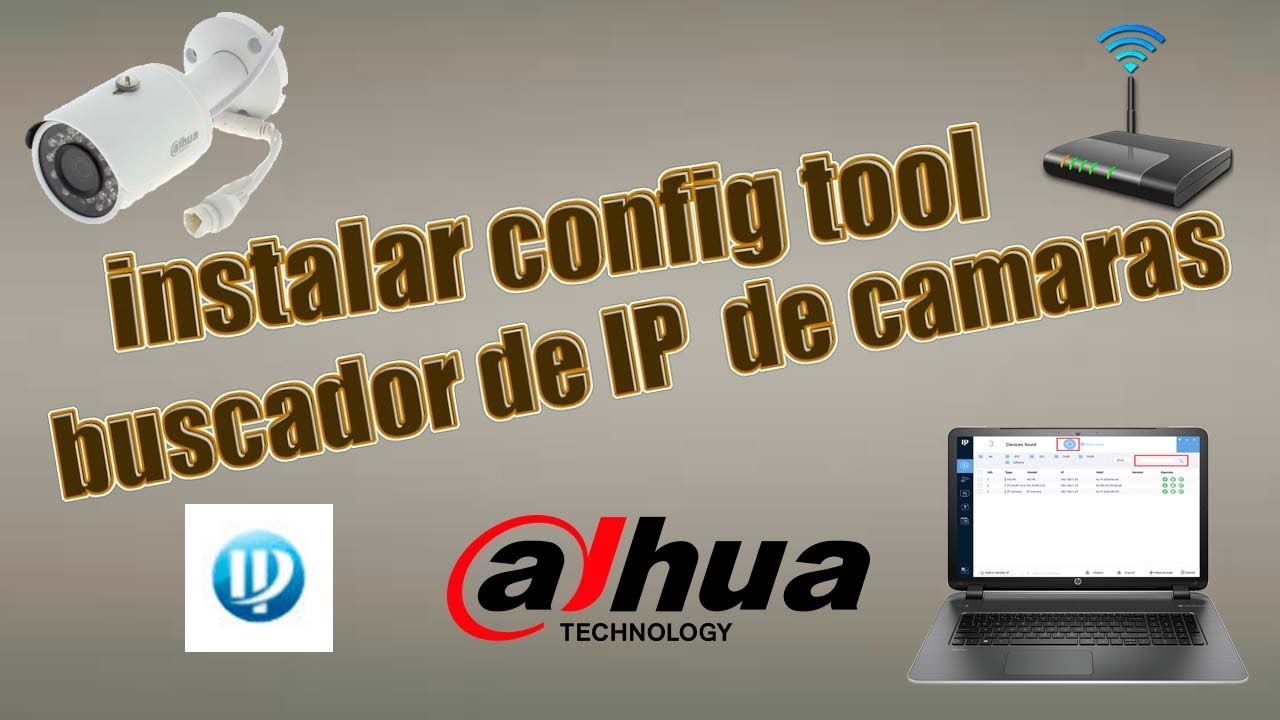 como instalar CONFIG TOOL buscador de IP de camaras y dvr DAHUA  2023