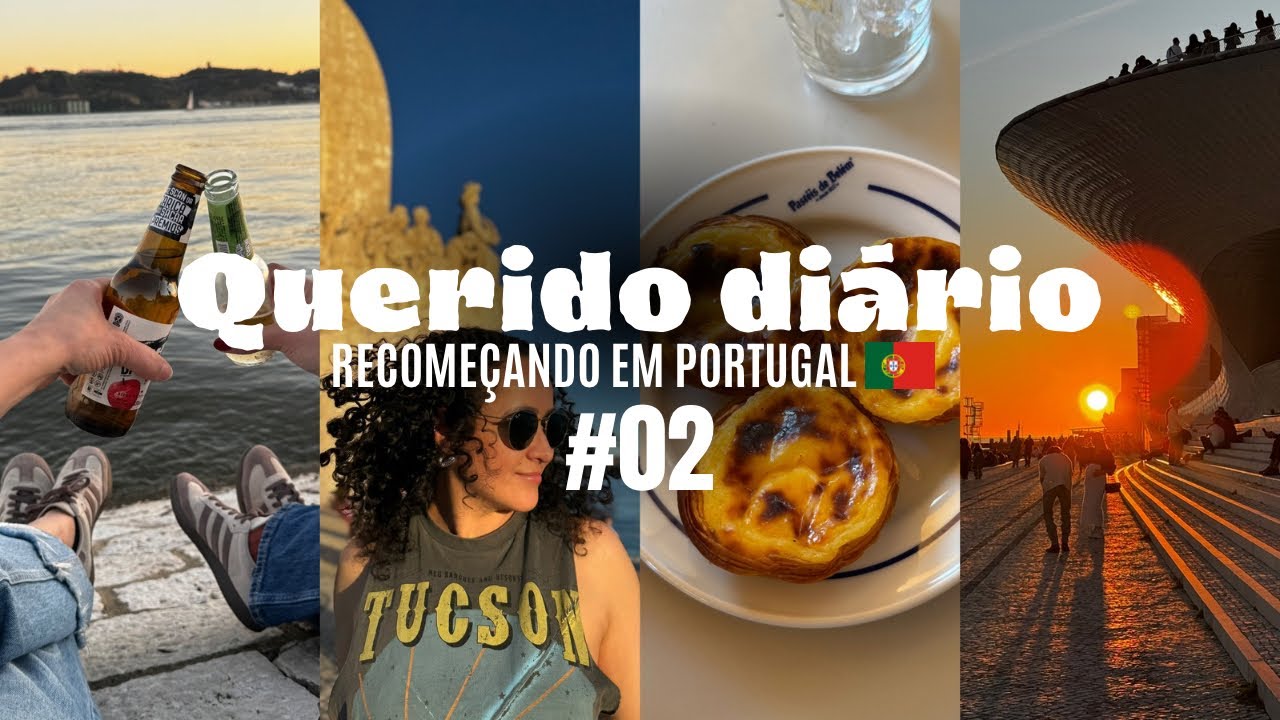 QUERIDO DIÁRIO #02 | Minha ROTINA real em PORTUGAL 🇵🇹 