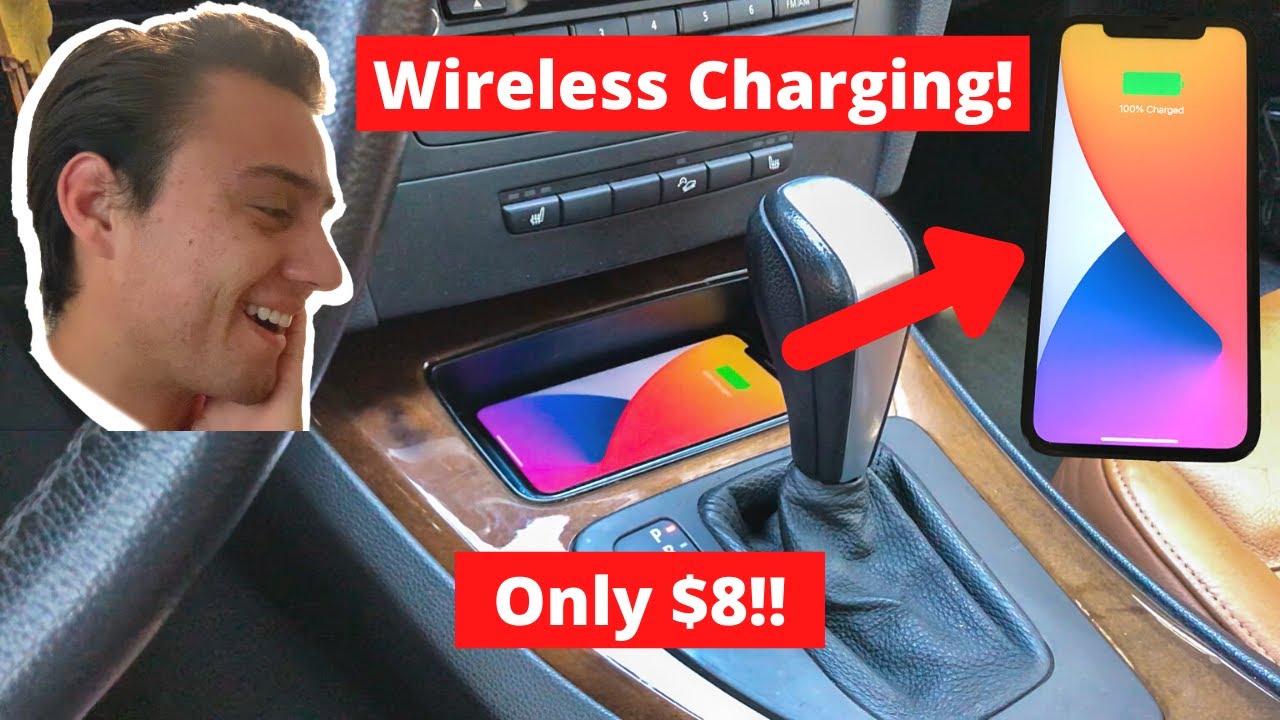 OEM WIRELESS CHARGING FOR $8! - E90 BMW OEM Wireless Charging Install