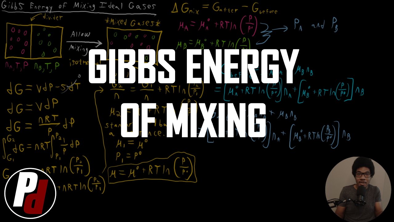Gibbs Energy of Mixing | Physical Chemistry I | 062