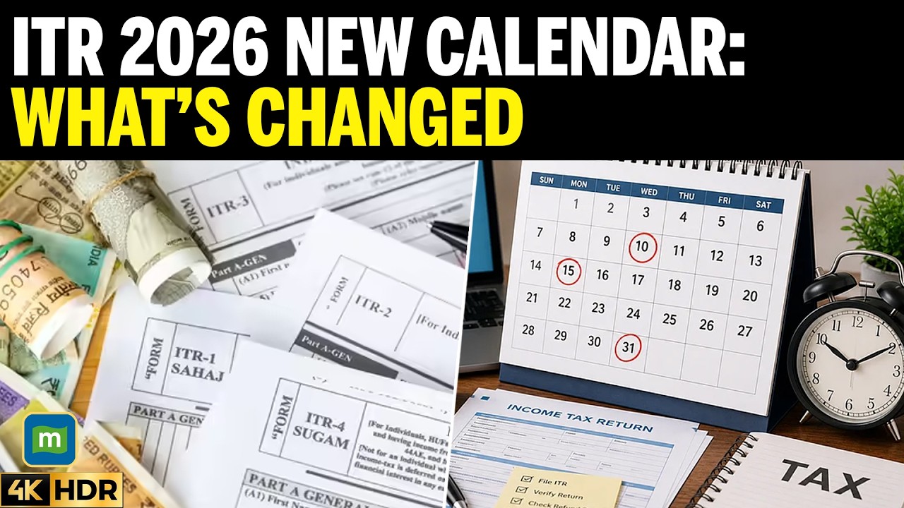 ITR Filing 2026: New Deadline Calendar Explained | Salaried vs Business Taxpayers