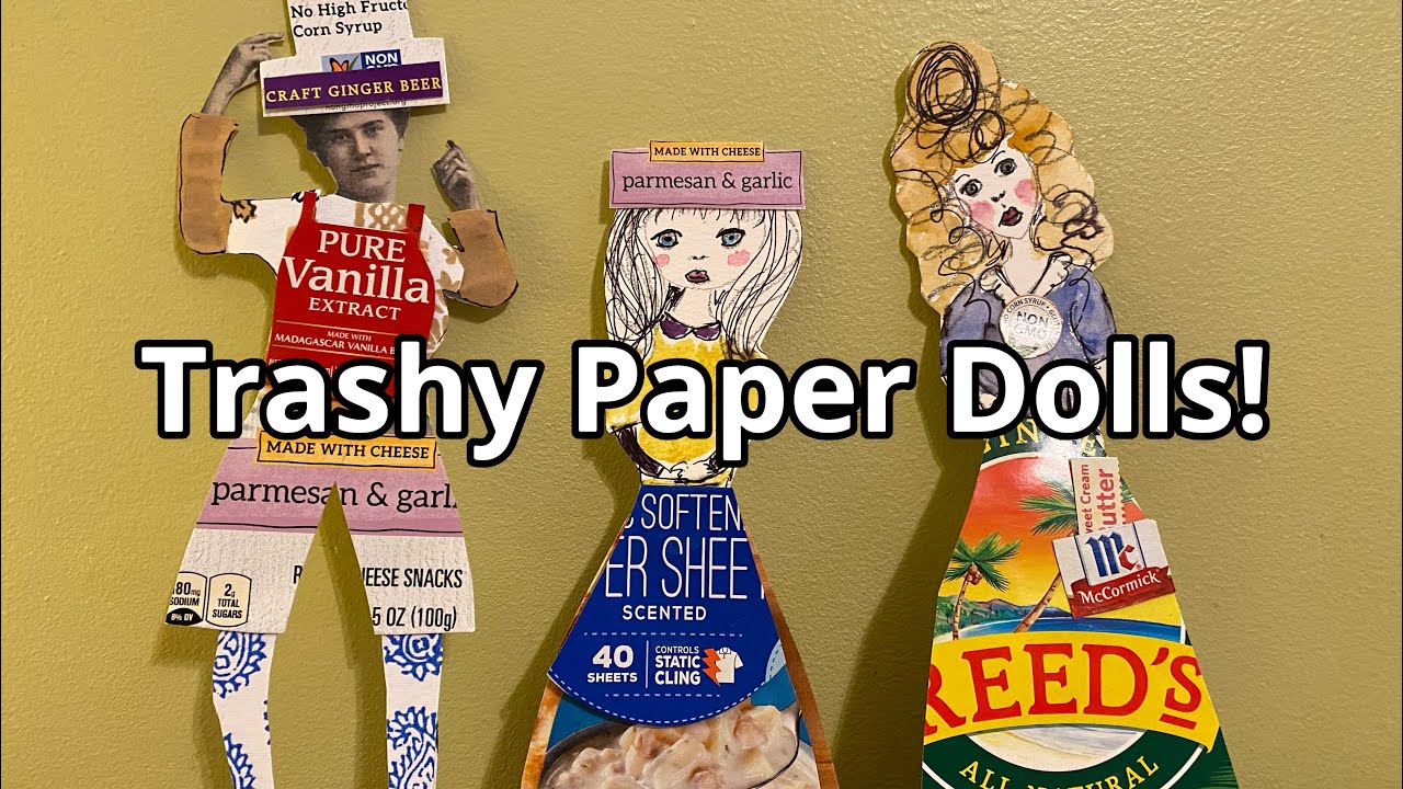 MORE TRASHY PAPER DOLLS!
