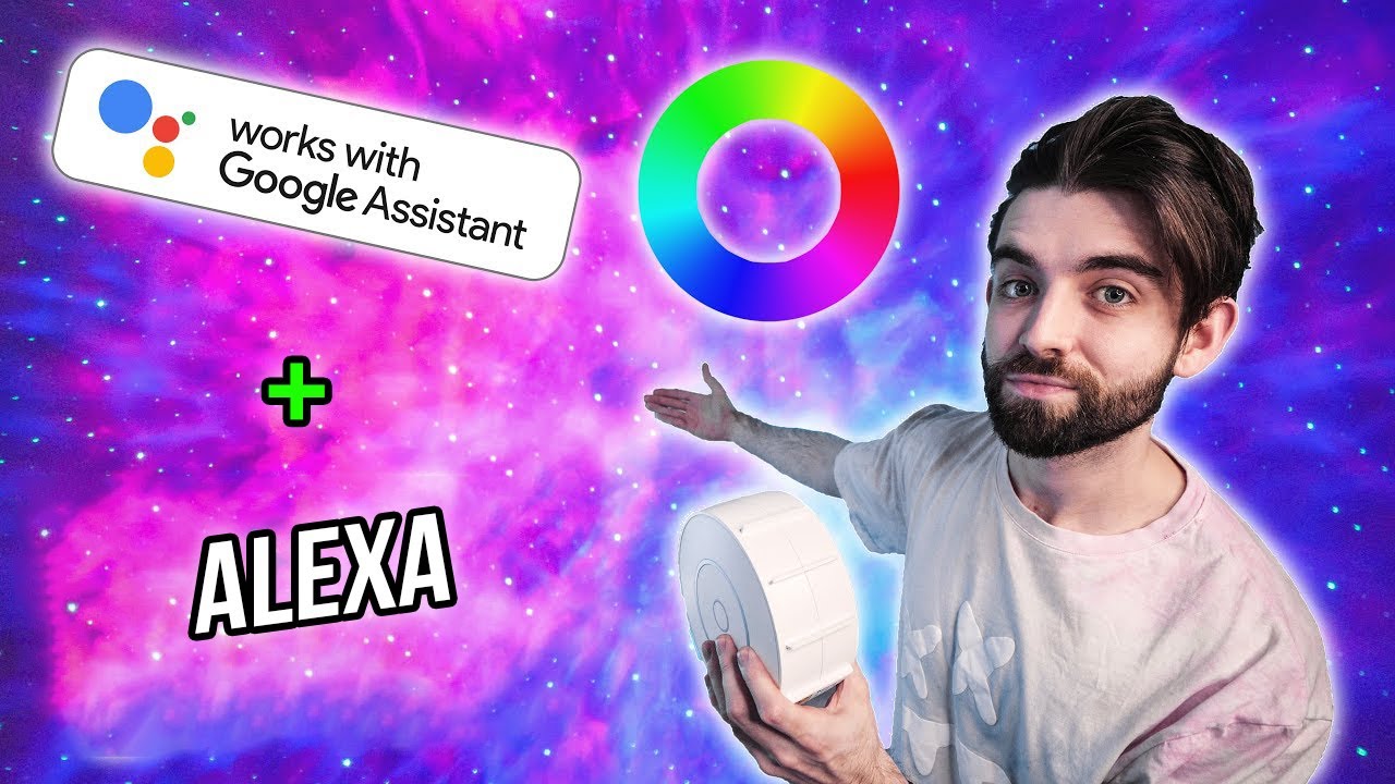Этот ДЕШЕВЫЙ проектор звездного неба Alexa RGB просто ПОТРЯСАЮЩИЙ!