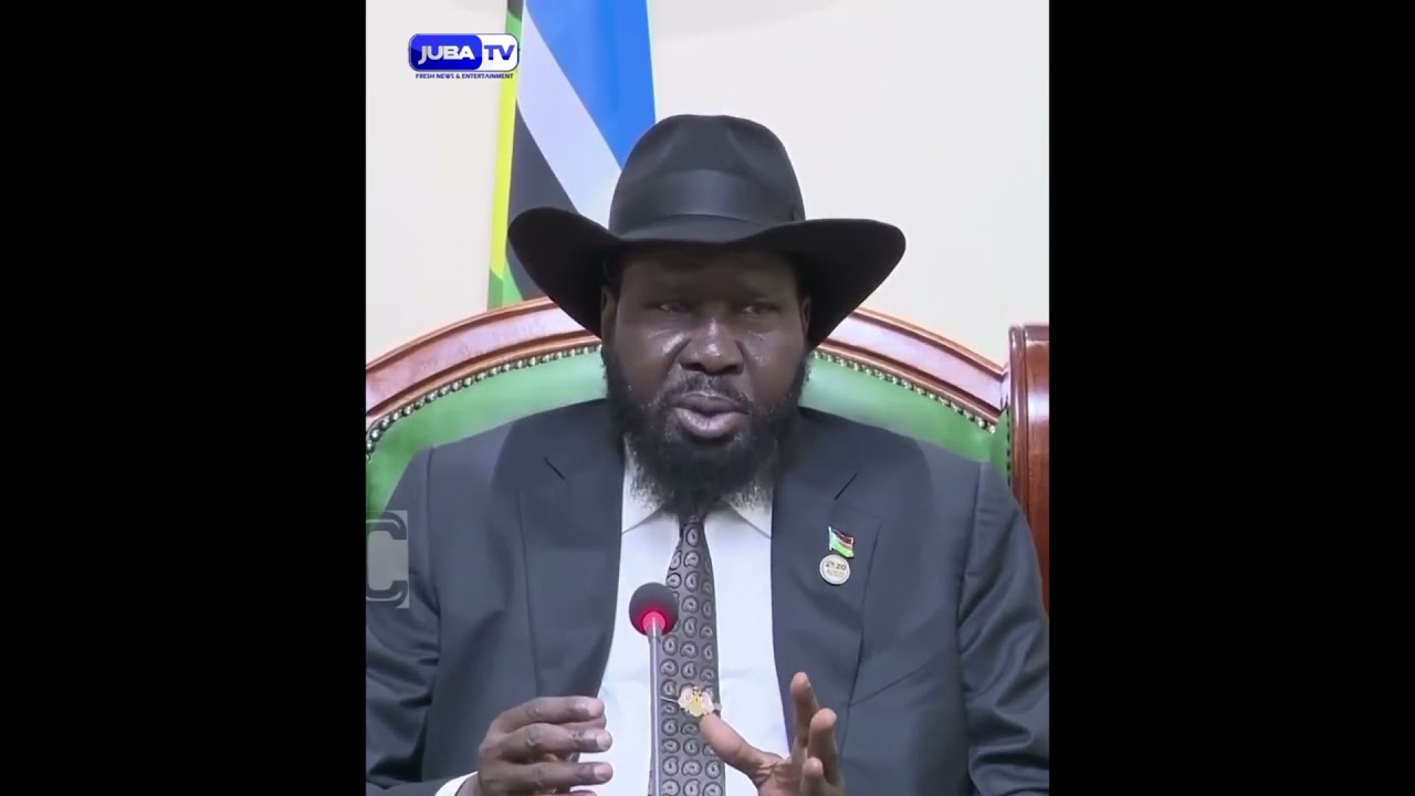 PRESIDENT SALVA KIIR SPEECH TODAY DURING SWEARING IN OF NEW MINISTER OF FINANCE #sudan #salvakiir
