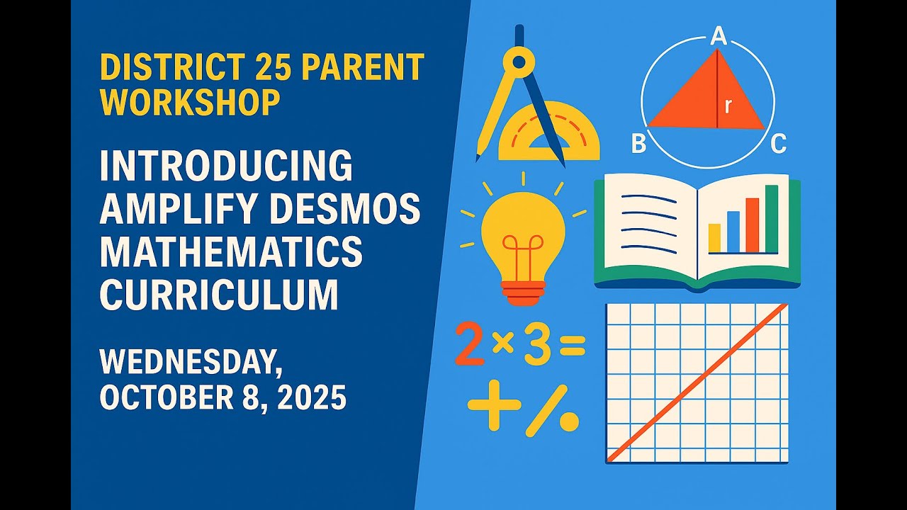 Introducing Amplify Desmos Mathematics Curriculum - Wednesday, October 8, 2025