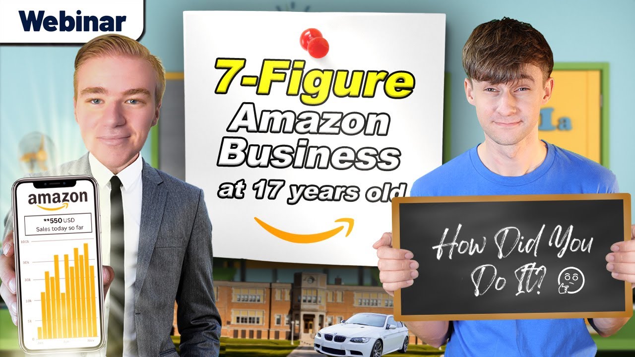 How Did He Build a 7-Figure Amazon Business at 17 Years Old?😳
